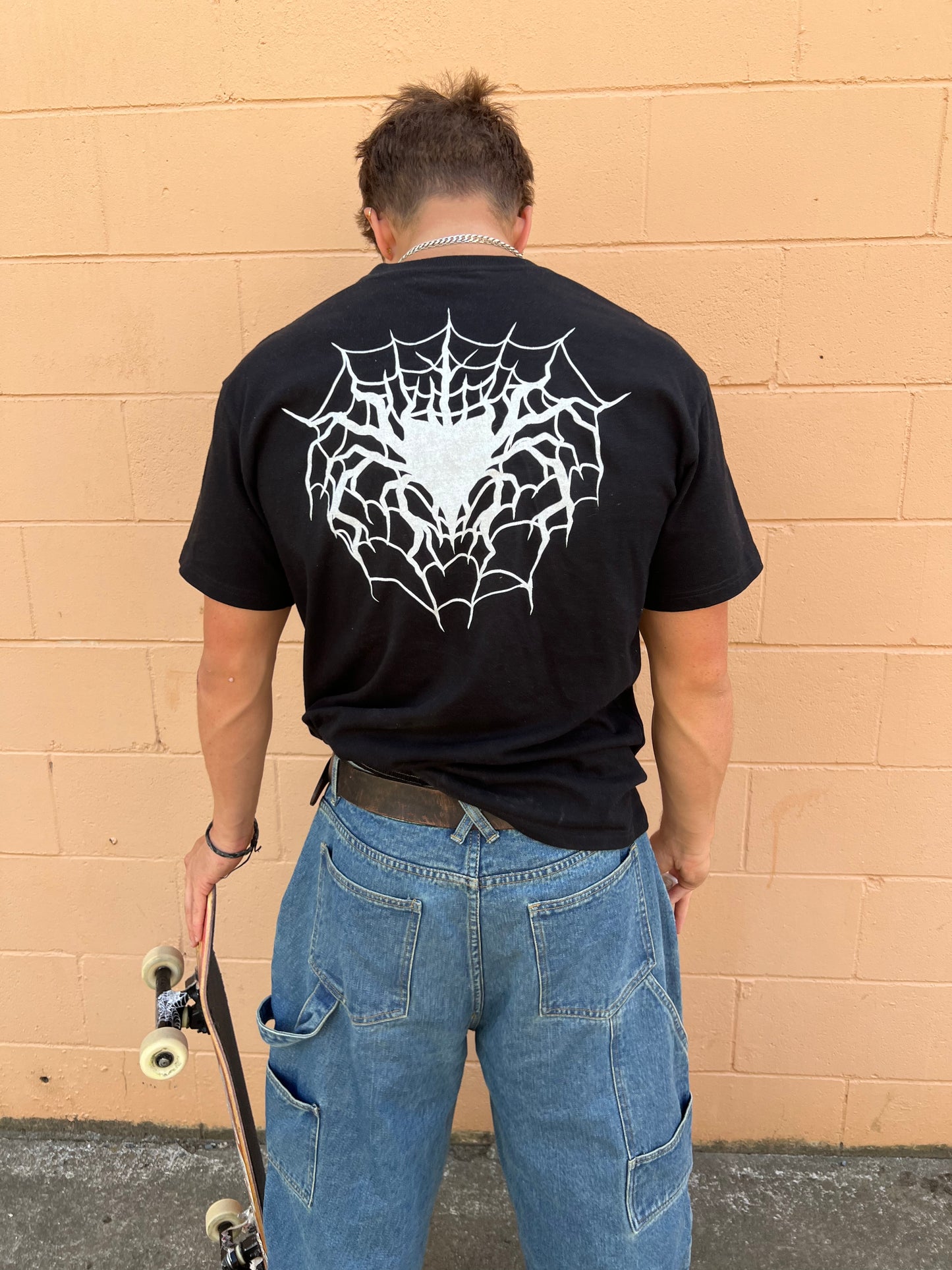 Spiderweb Back Tee