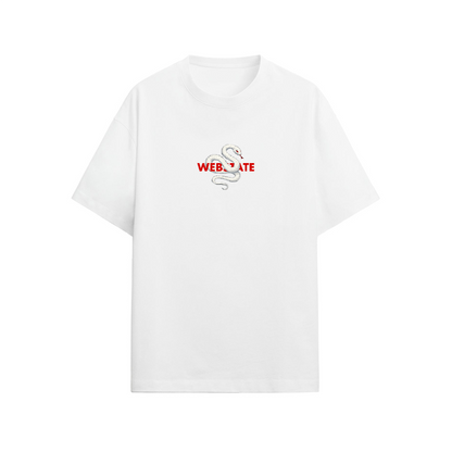 Webstate albino snake graphic tee - skate streetwear snake print t-shirt