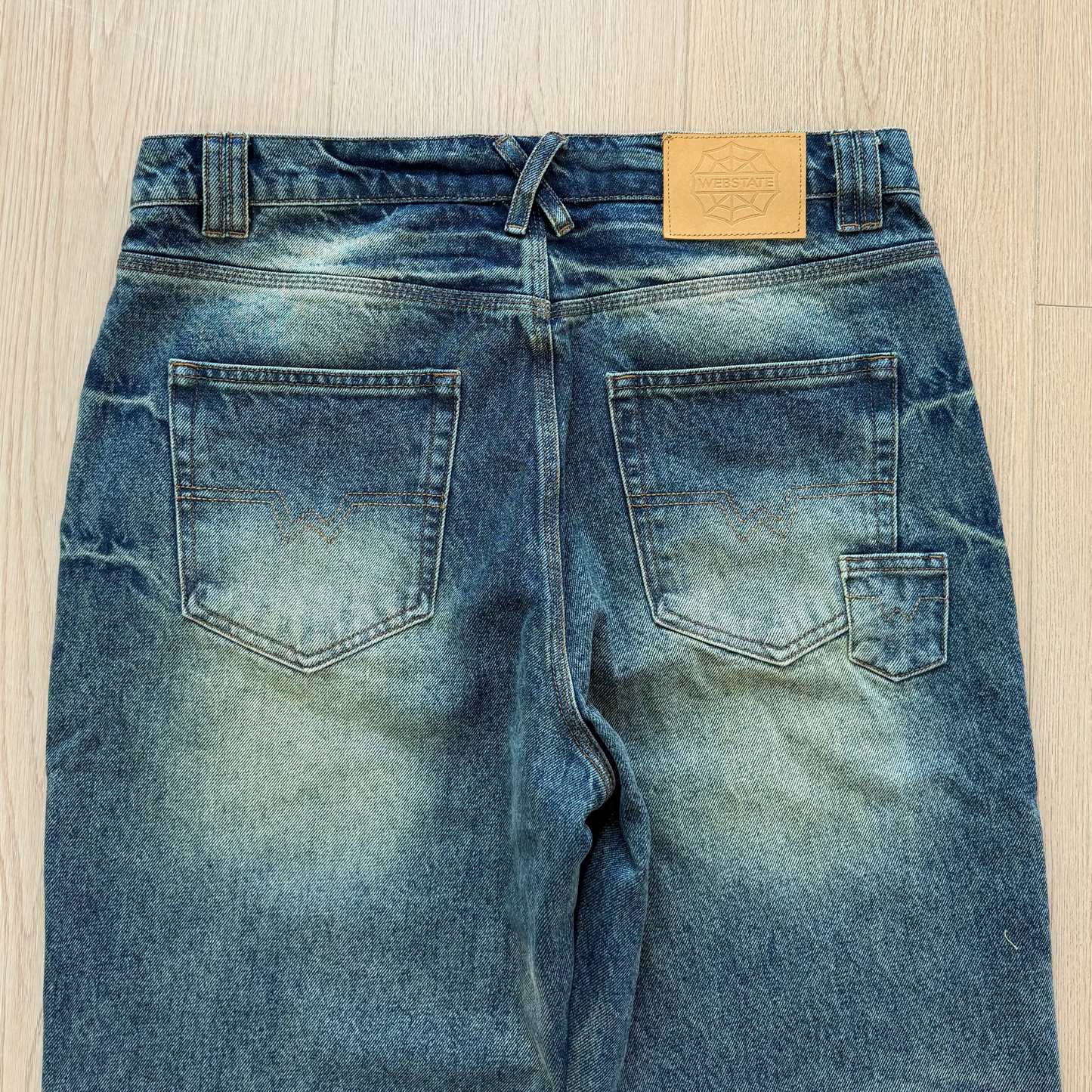 Straight Cut Denim Dirty Indigo