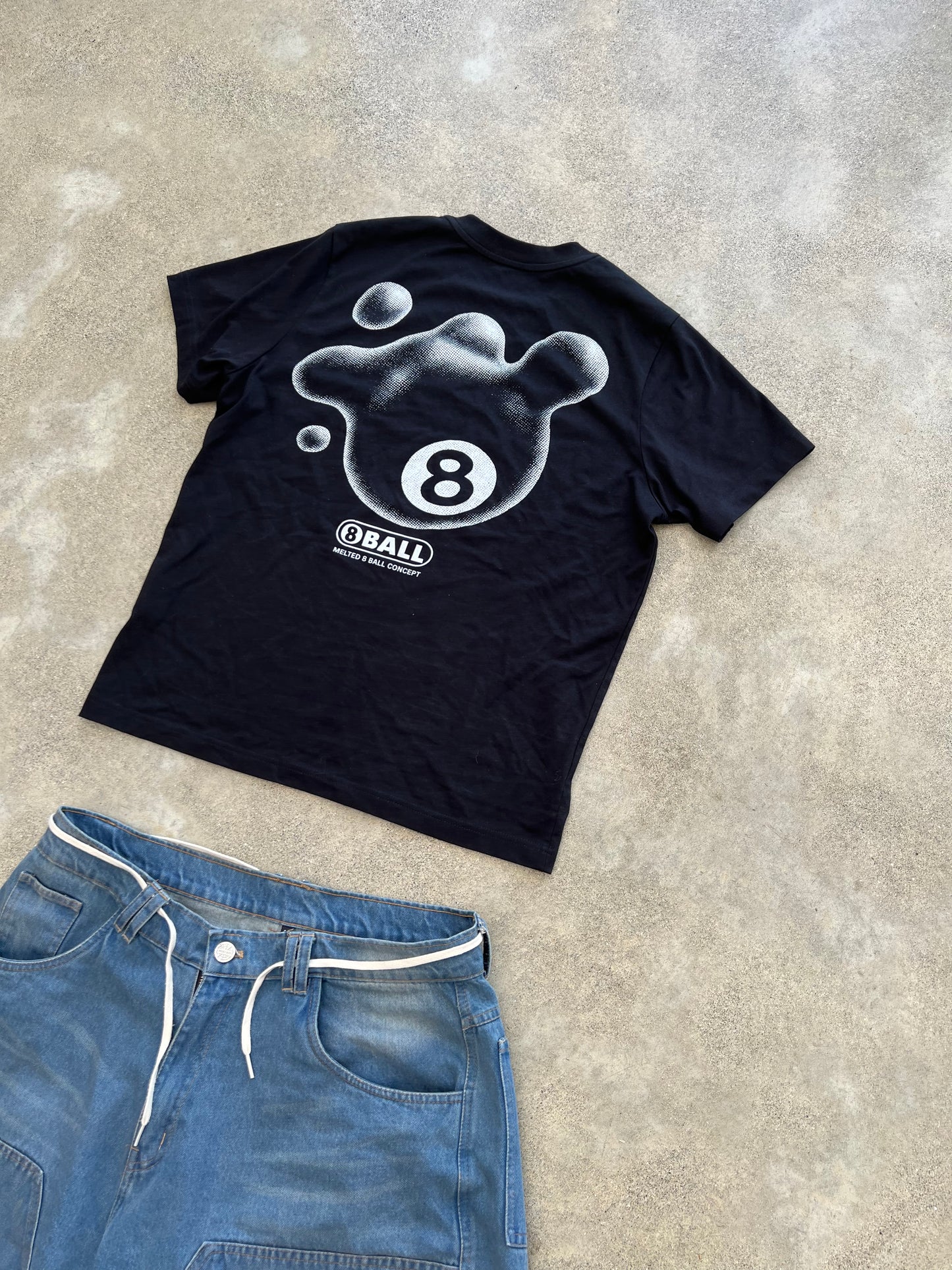 Melted 8 Ball Tee