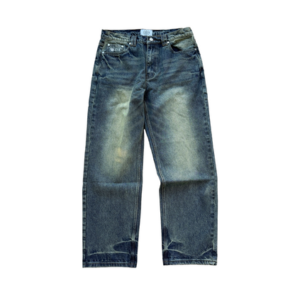 Straight Cut Denim Dirty Indigo