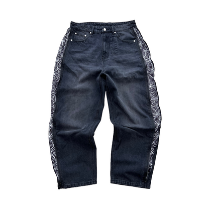 Webstate airflow denim jeans spiderweb - breathable flexible skate denim